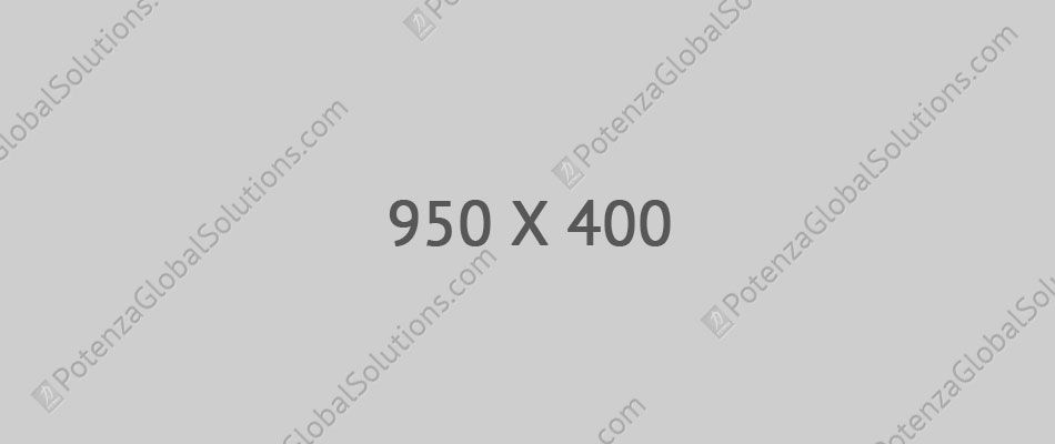 Placeholder image with dimensions label "950 x 400" on a plain gray background, hosted by potenzaglobalsolutions.com.