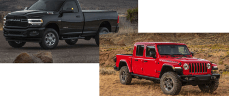 Jeep Gladiator and RAM Truck
