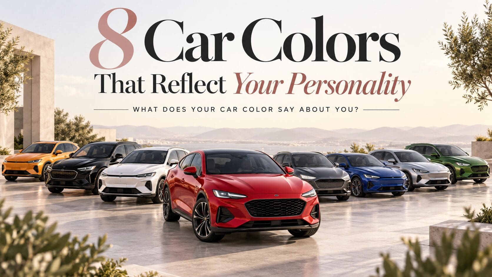 8 Car Colors that reflect your personality